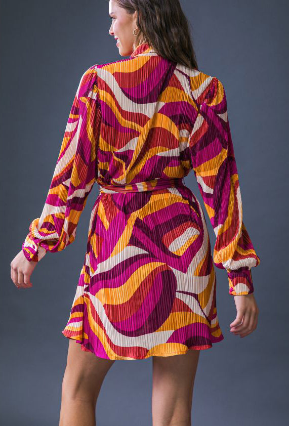 Brandi Woven mini dress
